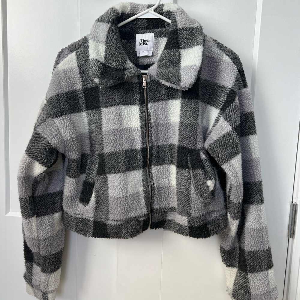 Tiger Mist cropped coat